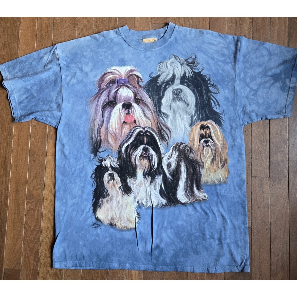 VTG 2002 The Mountain Yorkshire Terriers Graphic Tee Size XL NWOT